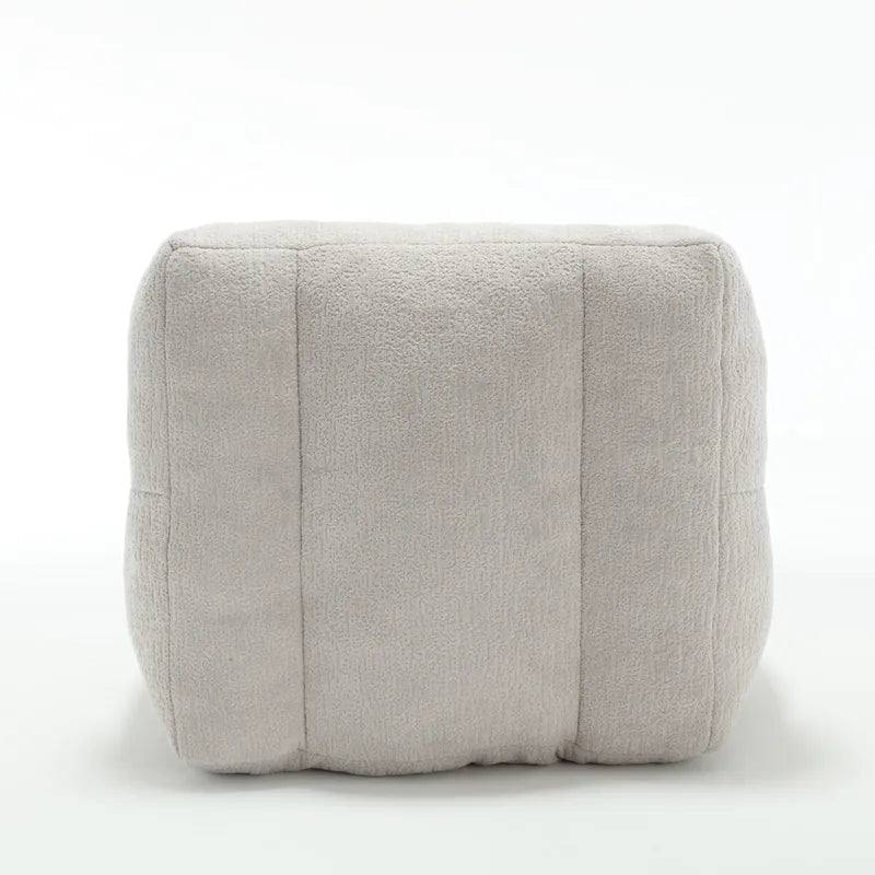 Poltrona pigra super morbida con memory foam e poggiapiedi