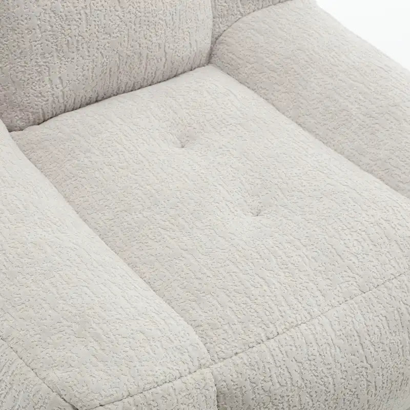Poltrona pigra super morbida con memory foam e poggiapiedi