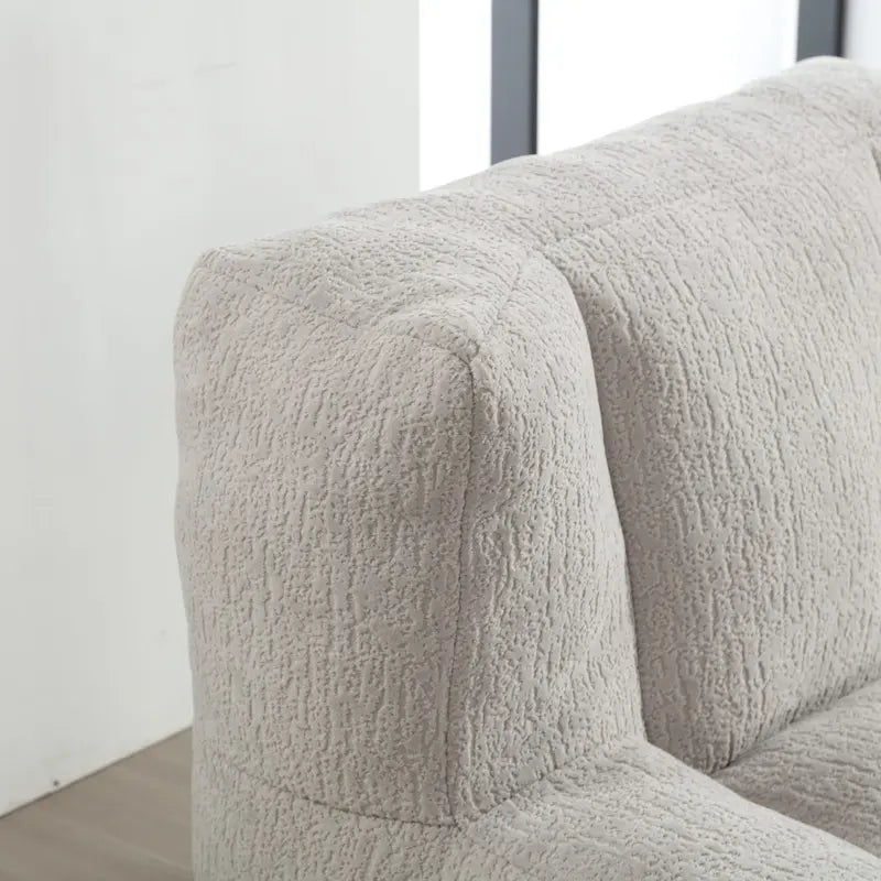 Poltrona pigra super morbida con memory foam e poggiapiedi