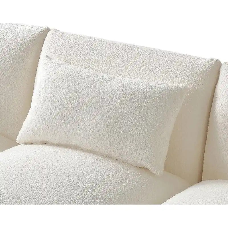 Divano a 3 posti moderno di metà secolo per soggiorno, camera da letto