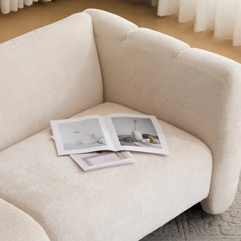 Christopher Knight Home - Divano a 3 posti Tonson 83 con design a onda
