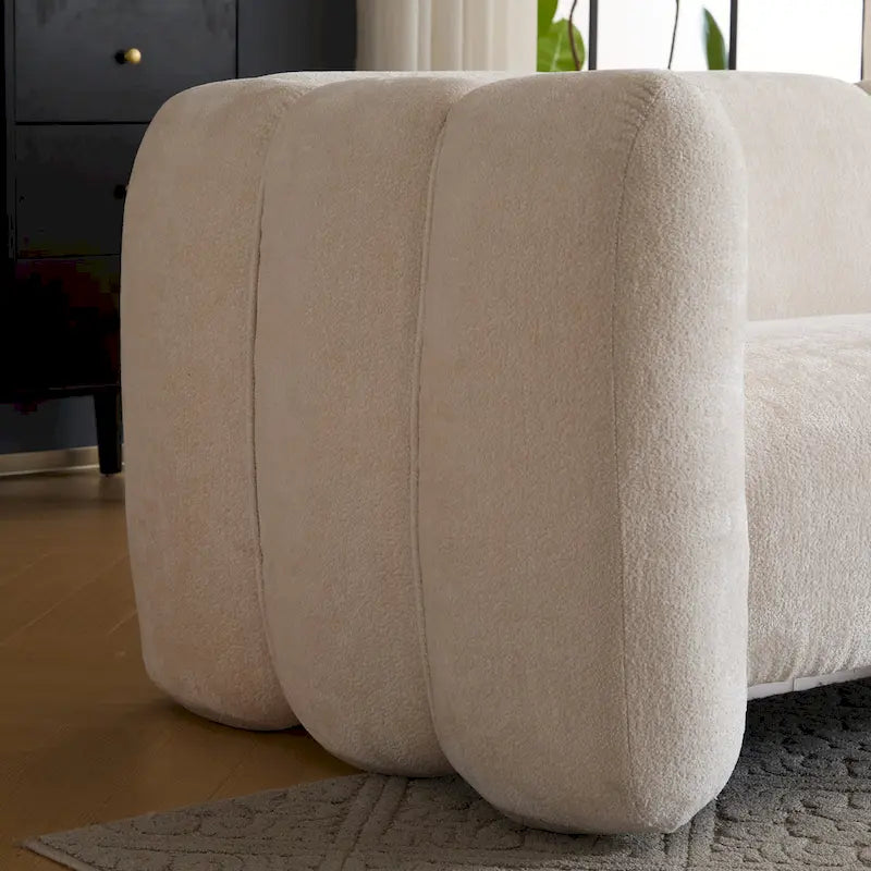 Christopher Knight Home - Divano a 3 posti Tonson 83 con design a onda