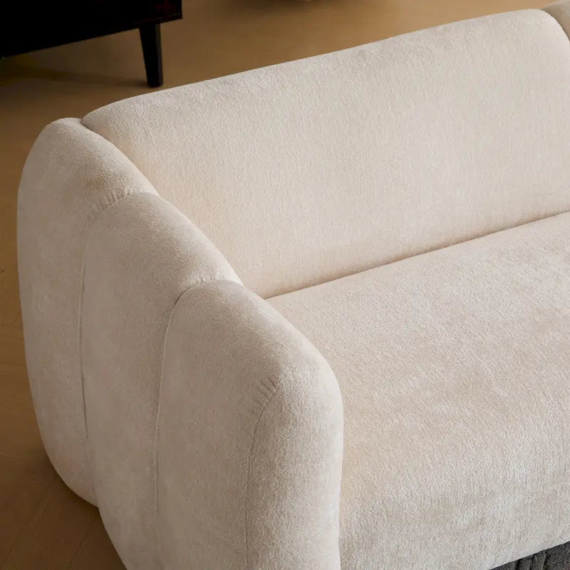 Christopher Knight Home - Divano a 3 posti Tonson 83 con design a onda