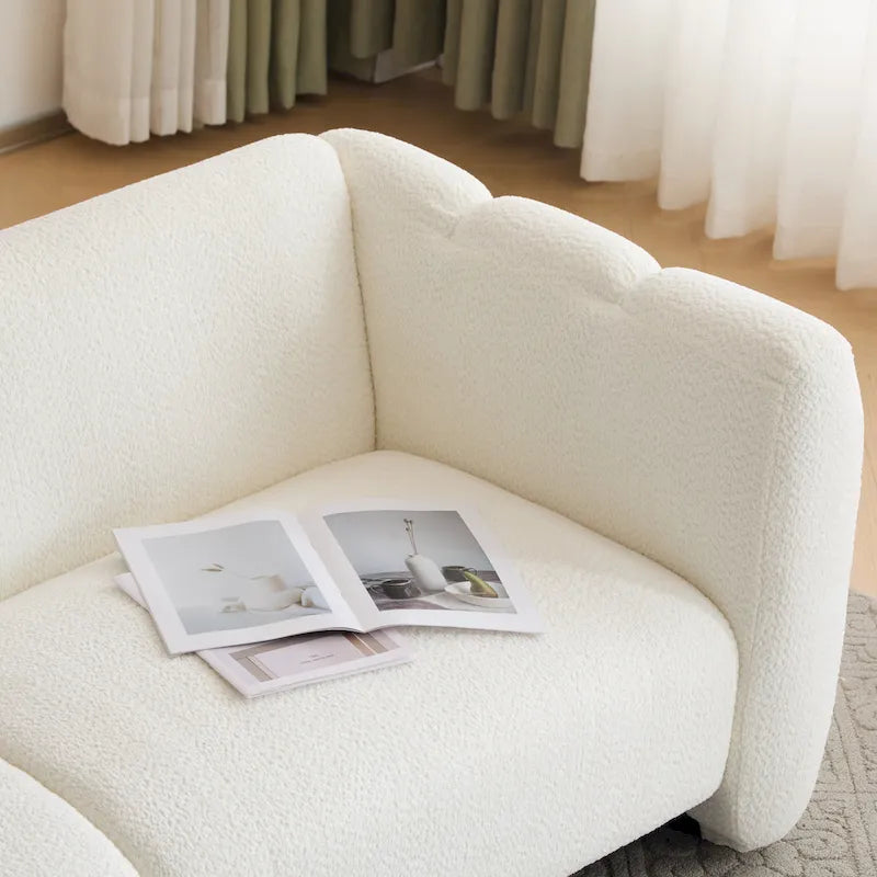 Christopher Knight Home - Divano a 3 posti Tonson 83 con design a onda