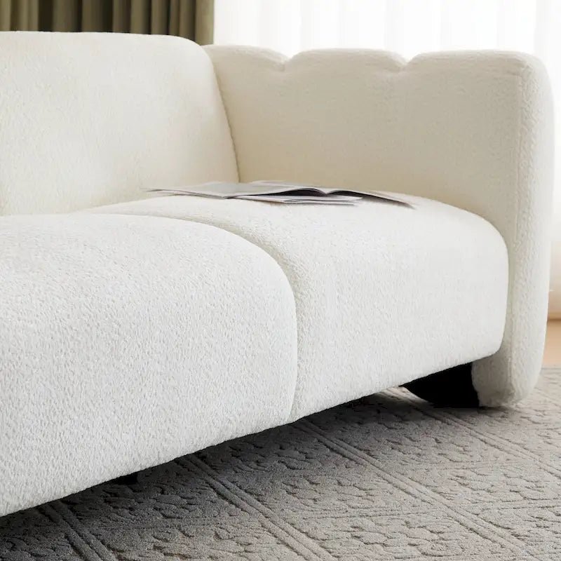 Christopher Knight Home - Divano a 3 posti Tonson 83 con design a onda