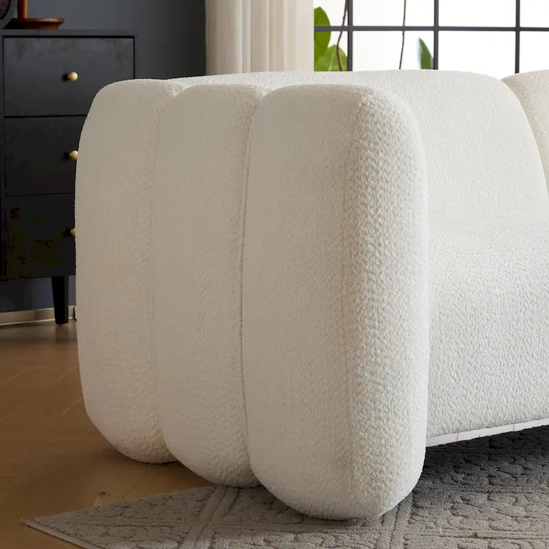Christopher Knight Home - Divano a 3 posti Tonson 83 con design a onda