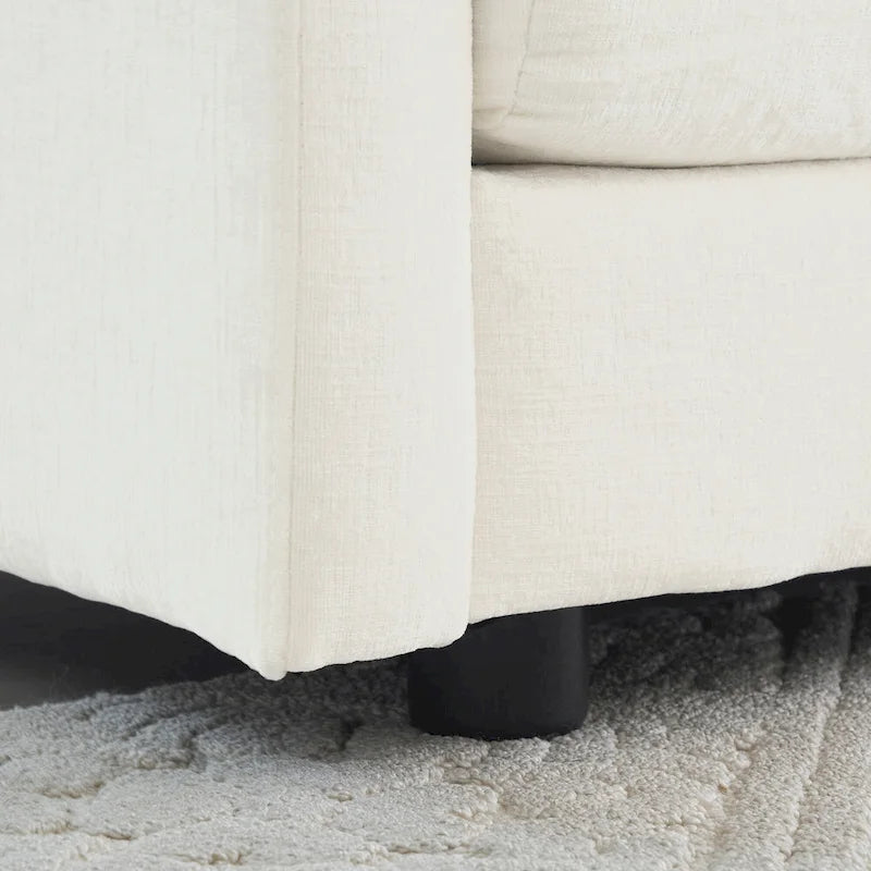 GDFStudio - Fiona Chenille Single Seat Sofa with Modular Flexibility and Plush Comfort