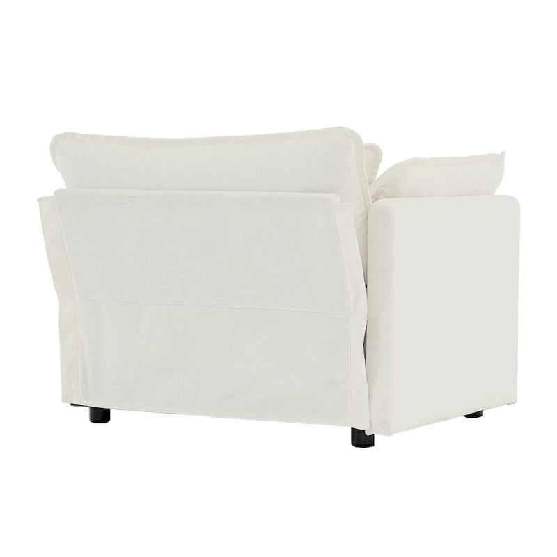 GDFStudio - Fiona Chenille Single Seat Sofa with Modular Flexibility and Plush Comfort