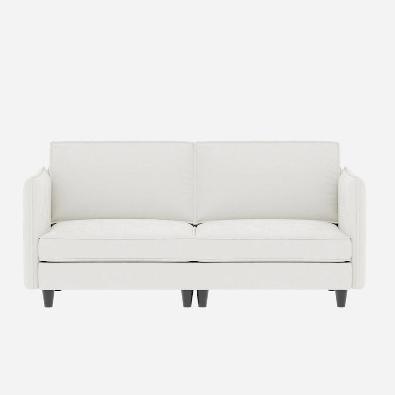 Christopher Knight Home - Hadley 74.27 Loveseat Sofa with Mid-Century Modern Design