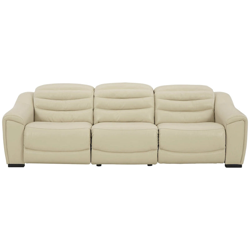 Divano sezionale reclinabile elettrico a 3 posti Center Line di Signature Design by Ashley - 110,5L x 40P x 35A