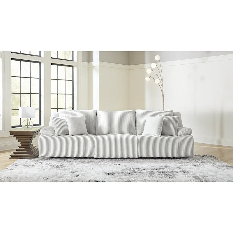 Signature Design by Ashley Divano sezionale reclinabile a 3 posti Top Tier - 128W x 40D x 41H
