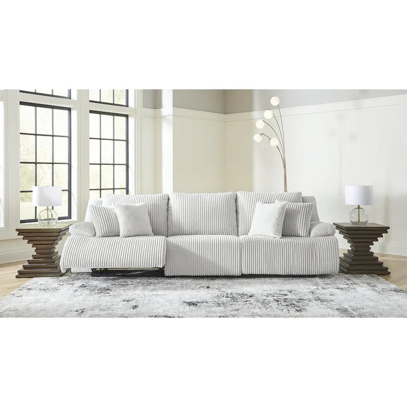 Signature Design by Ashley Divano sezionale reclinabile a 3 posti Top Tier - 128W x 40D x 41H