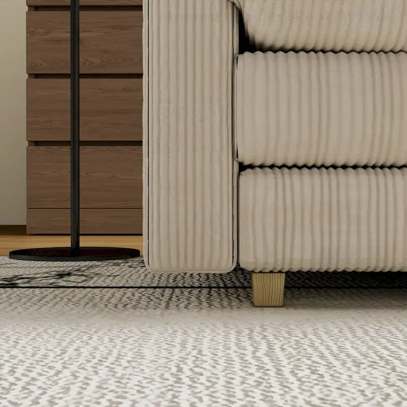 Comfortable Modern Sectional Sofa for Various Rooms, Enhancing Relaxation