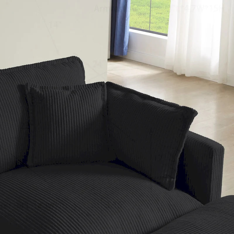 Comfortable Modern Sectional Sofa for Various Rooms, Enhancing Relaxation
