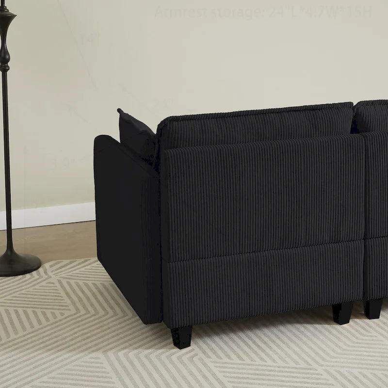 Comfortable Modern Sectional Sofa for Various Rooms, Enhancing Relaxation