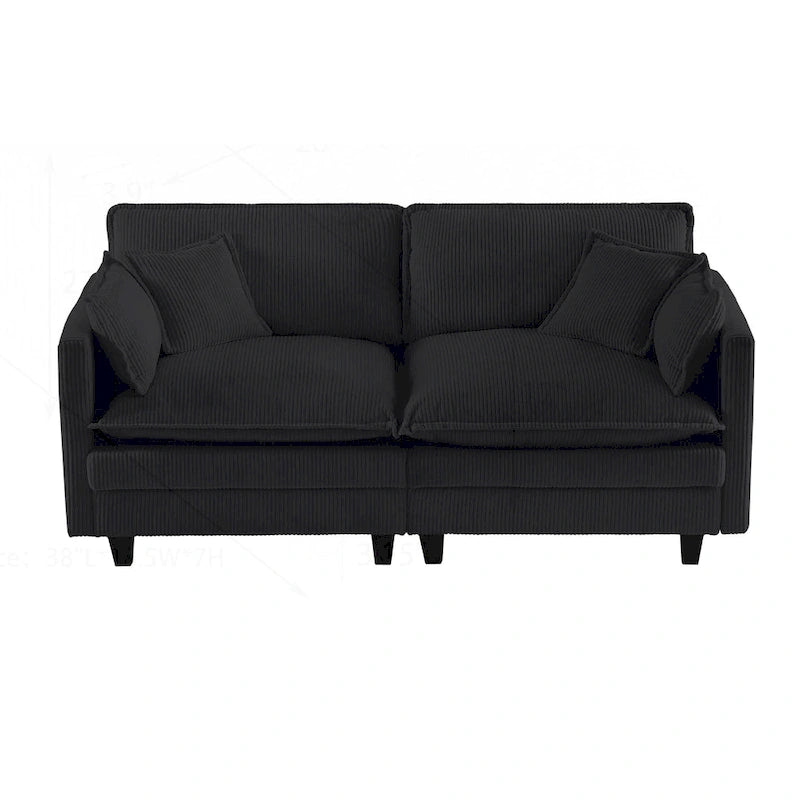 Comfortable Modern Sectional Sofa for Various Rooms, Enhancing Relaxation