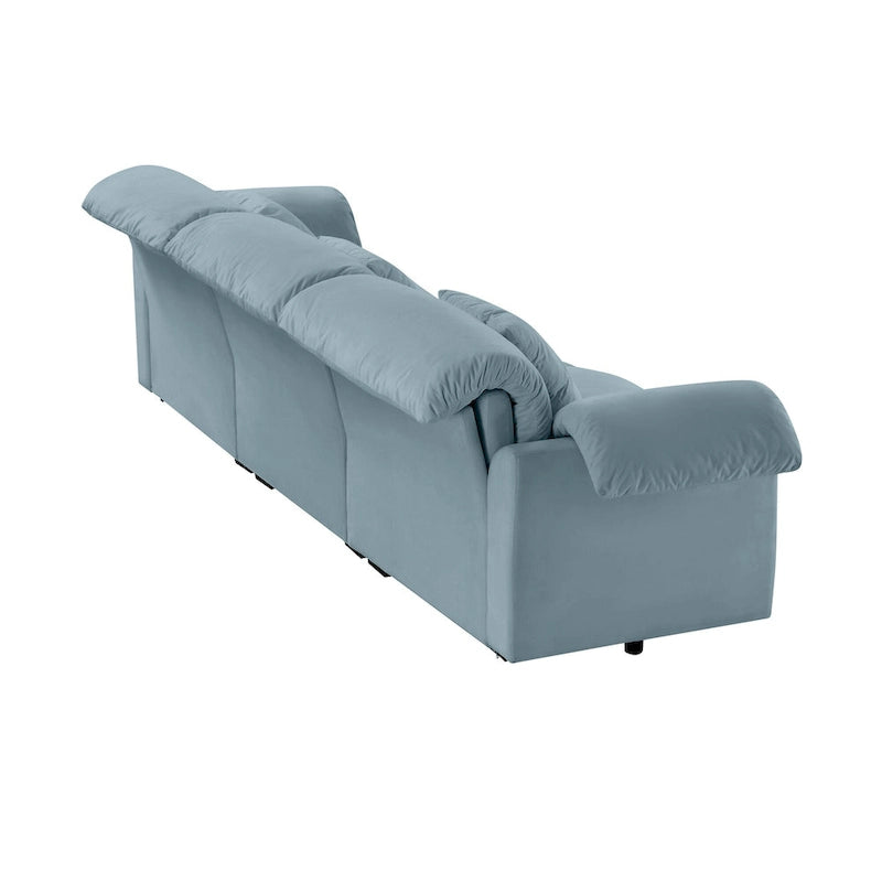 119 Velvet 4-Seater Sofa with Storage - Flexible Design And Luxurious Comfort