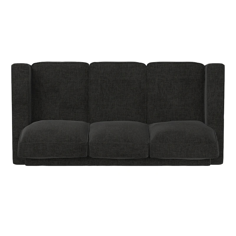 Roros Fabric Upholstered Square Arm Sofa by iNSPIRE Q Classic