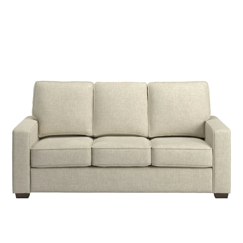 Roros Fabric Upholstered Square Arm Sofa by iNSPIRE Q Classic