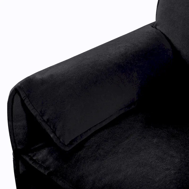 64 Oversized Chenille 2-Seater Sofa with DIY Combo & Storage Pockets