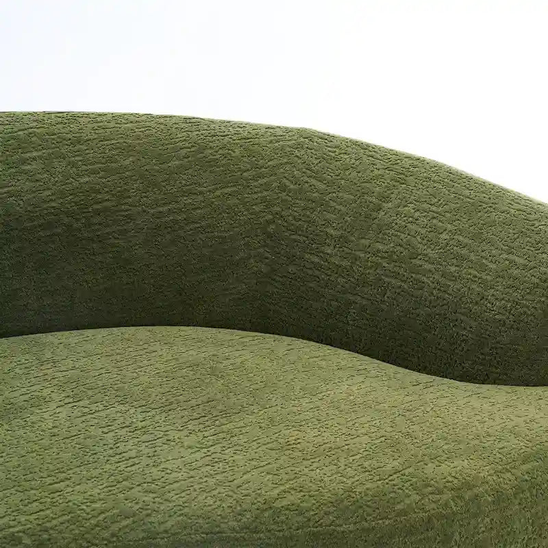 110 Foam Classic 4-Seater Sofa with 4 Pillows for Apartment