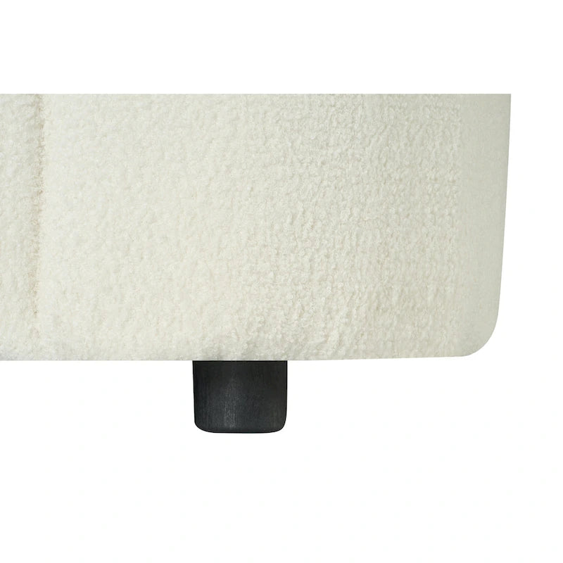 Divano curvo a 3 posti Boucle 87.5 con design scultoreo ed ergonomico