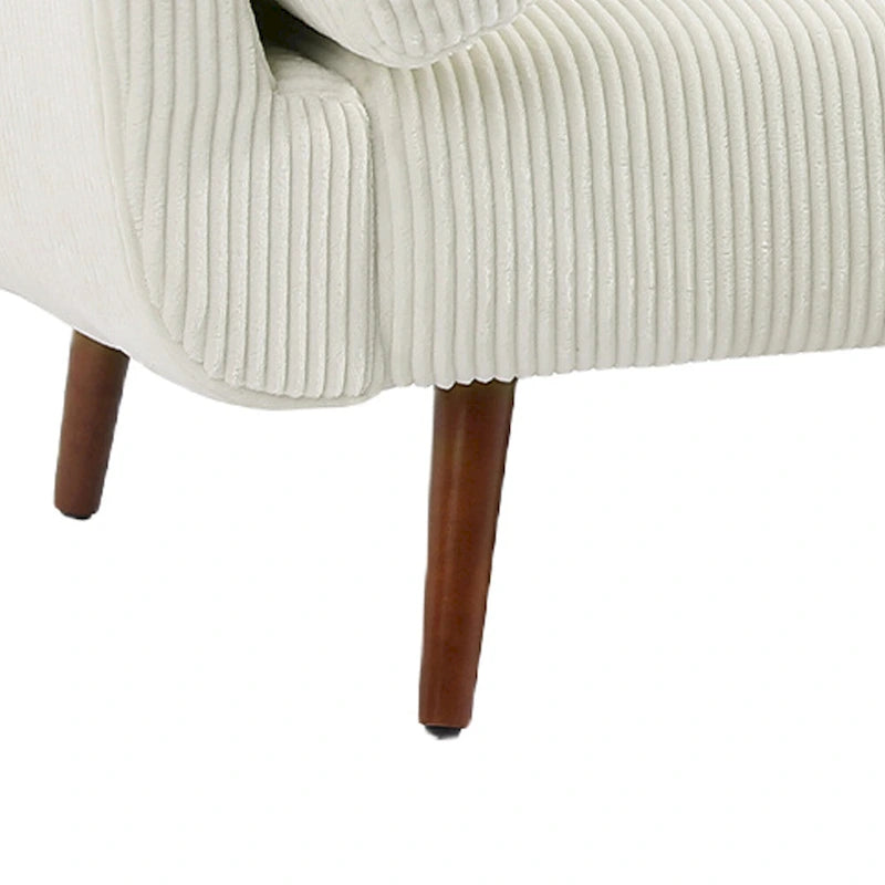 73 W Upholstered Corduroy Convertible Sleeper Sofa Bed with Pillows