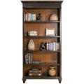 78" Hartford Open Bookcase Brown - Martin Furniture: Arched, 5-Shelf Wood Storage