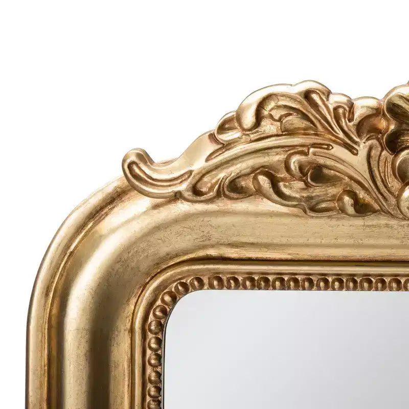 Rectangular Wall Mirror, Iron Frame, 28"W x 22"H Mirror, 4mm Glass
