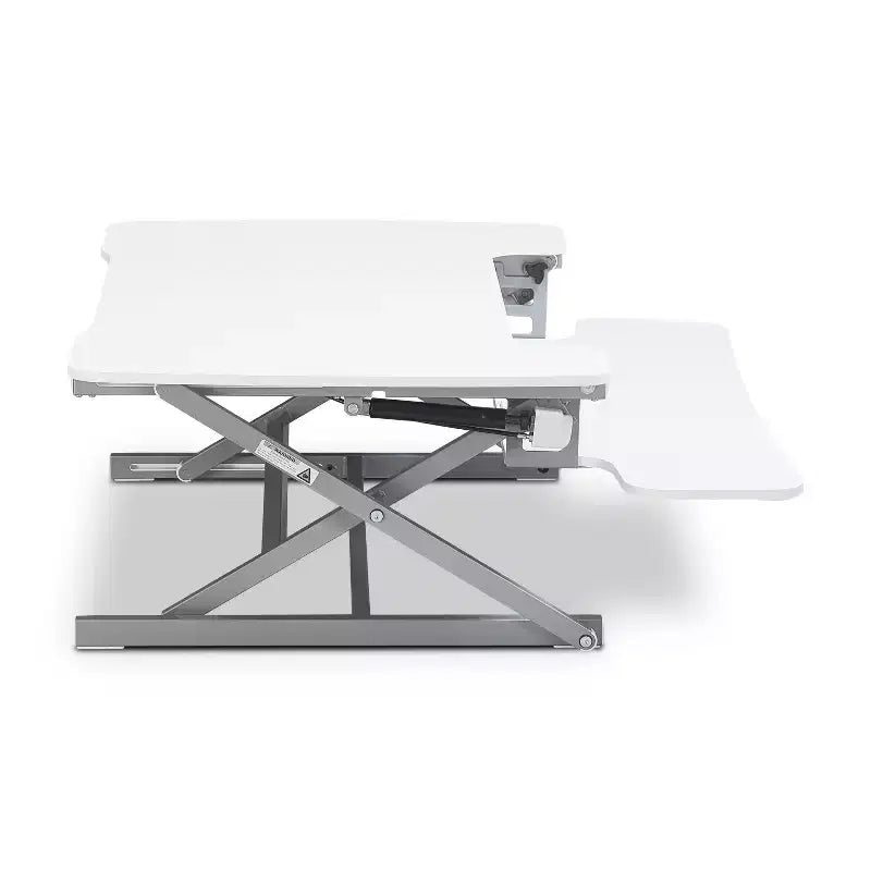 Height Adjustable Standing Desk Converter, Large, 35"W x 23.2"D x 19.7"H Max
