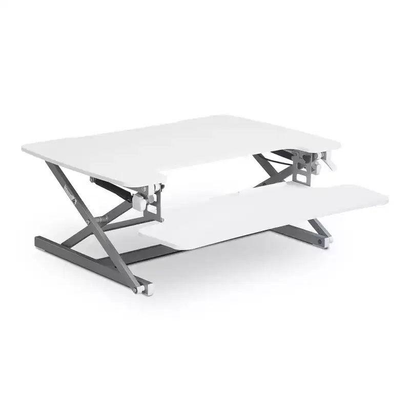 Height Adjustable Standing Desk Converter, Large, 35"W x 23.2"D x 19.7"H Max