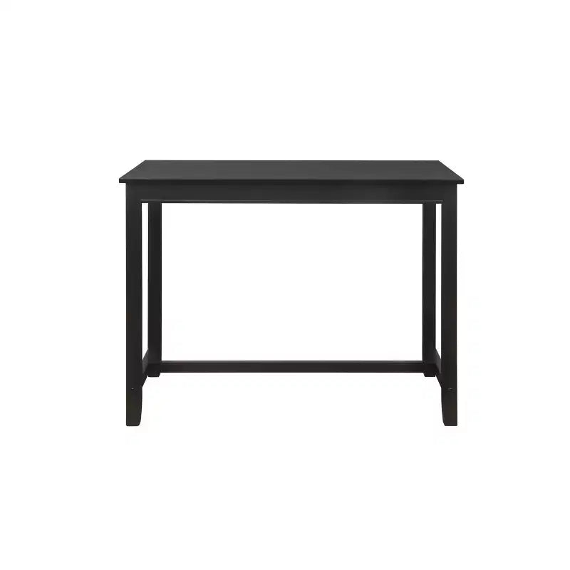 Counter Height Pub Table, Rubberwood Frame, MDF Top, 47.25"L x 23.75"W x 36"H, Seats 4, Holds up to 100 lbs