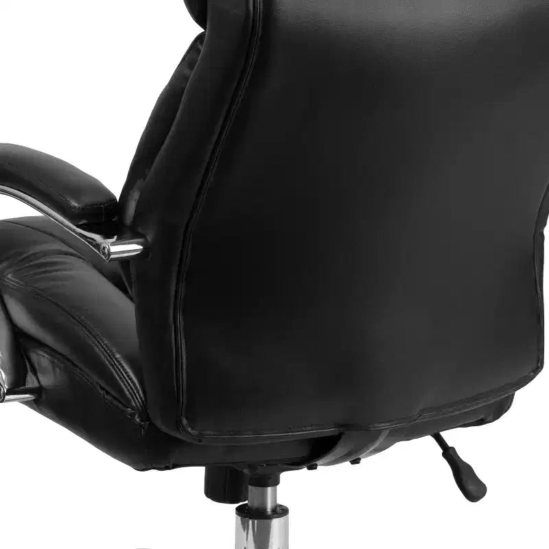 Big & Tall Executive Swivel Office Chair with Loop Arms, 500 lbs Capacity, Seat 22"W x 22"D