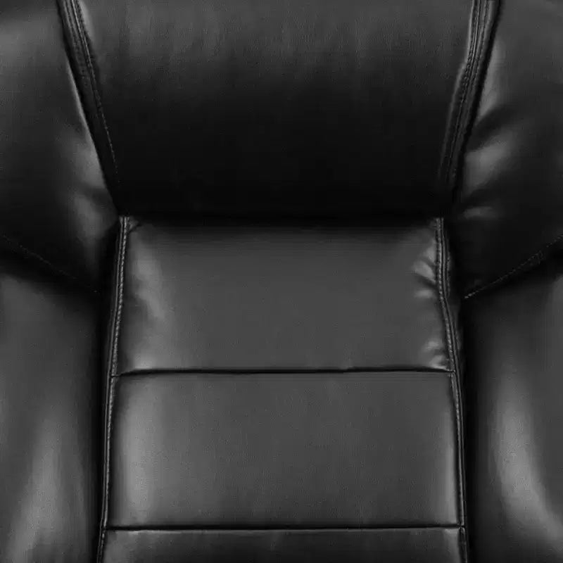 Big & Tall Executive Swivel Office Chair with Loop Arms, 500 lbs Capacity, Seat 22"W x 22"D