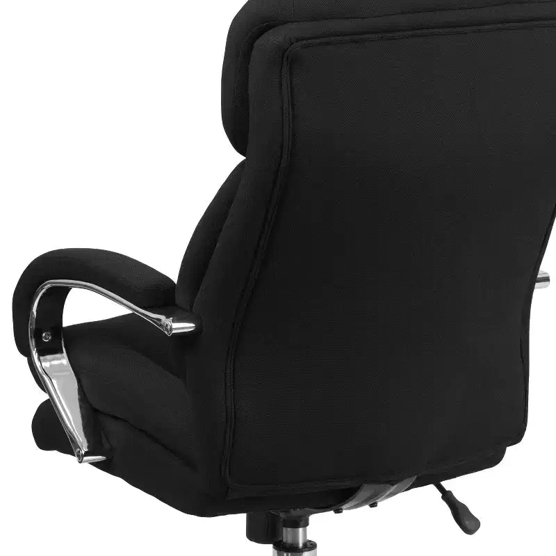 Big & Tall Executive Swivel Office Chair with Loop Arms, 500 lbs Capacity, Seat 22"W x 22"D