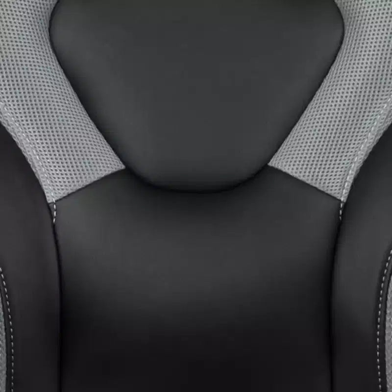 Gaming Chair Racing Style with Flip-Up Arms, Adjustable Height, Seat 20"W x 19"D, Holds up to 250 lbs