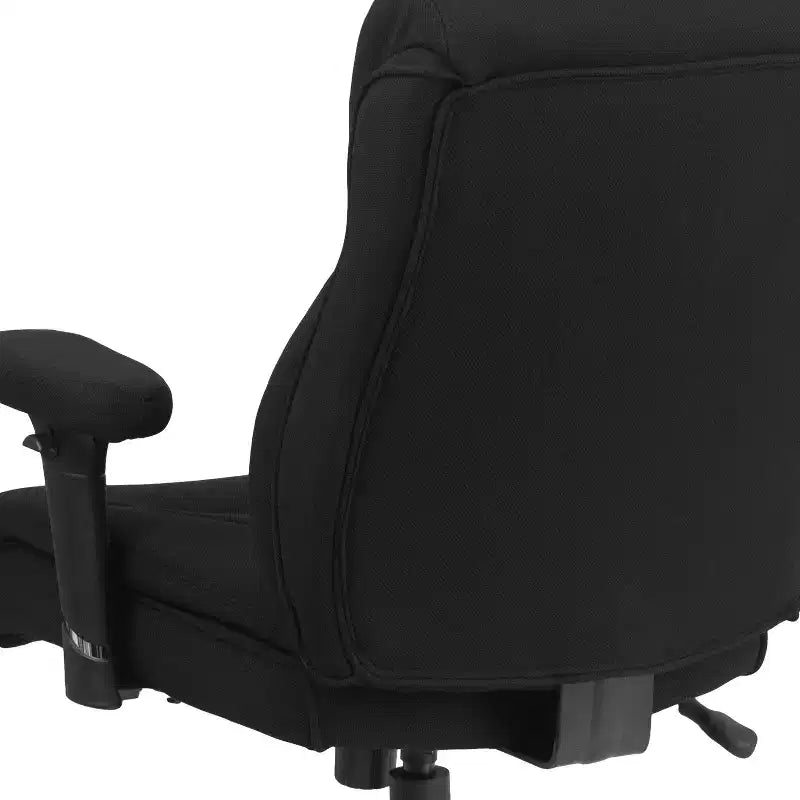 Big & Tall Swivel Ergonomic Task Office Chair with Adjustable Arms, 400 lbs Capacity, Seat 22"W x 19.5"D