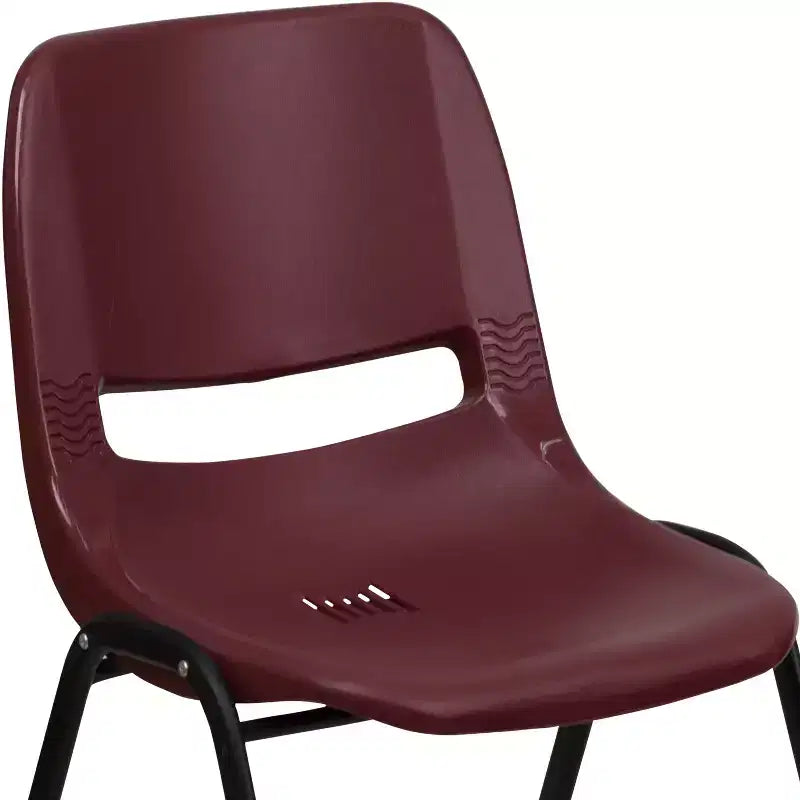 Ergonomic Shell Stack Chair – Classroom & Office Guest Seating
