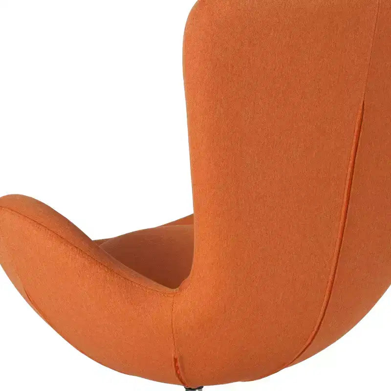 Swiveling Reception Chair with Lumbar Pillow, Upholstered, Seat 17"W x 20"D x 18"H, Holds up to 250 lbs