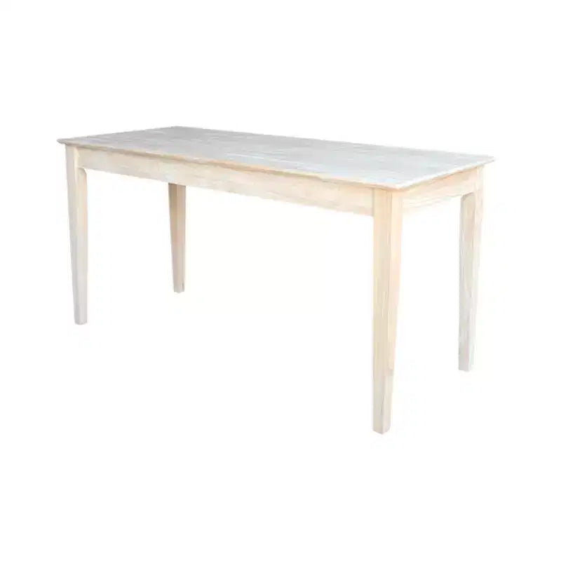 Writing Desk with 1 Drawer, Hardwood Frame, 60"W x 26"D x 30"H, Holds up to 100 lbs