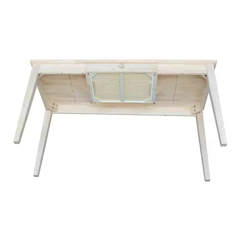Writing Desk with 1 Drawer, Hardwood Frame, 60"W x 26"D x 30"H, Holds up to 100 lbs