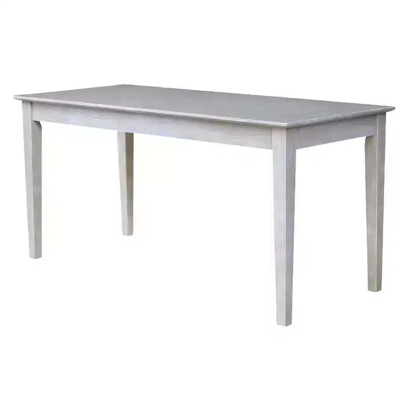 Writing Desk with 1 Drawer, Hardwood Frame, 60"W x 26"D x 30"H, Holds up to 100 lbs
