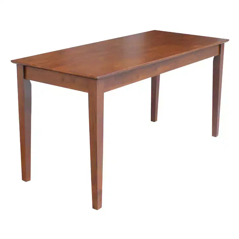 Writing Desk with 1 Drawer, Hardwood Frame, 60"W x 26"D x 30"H, Holds up to 100 lbs