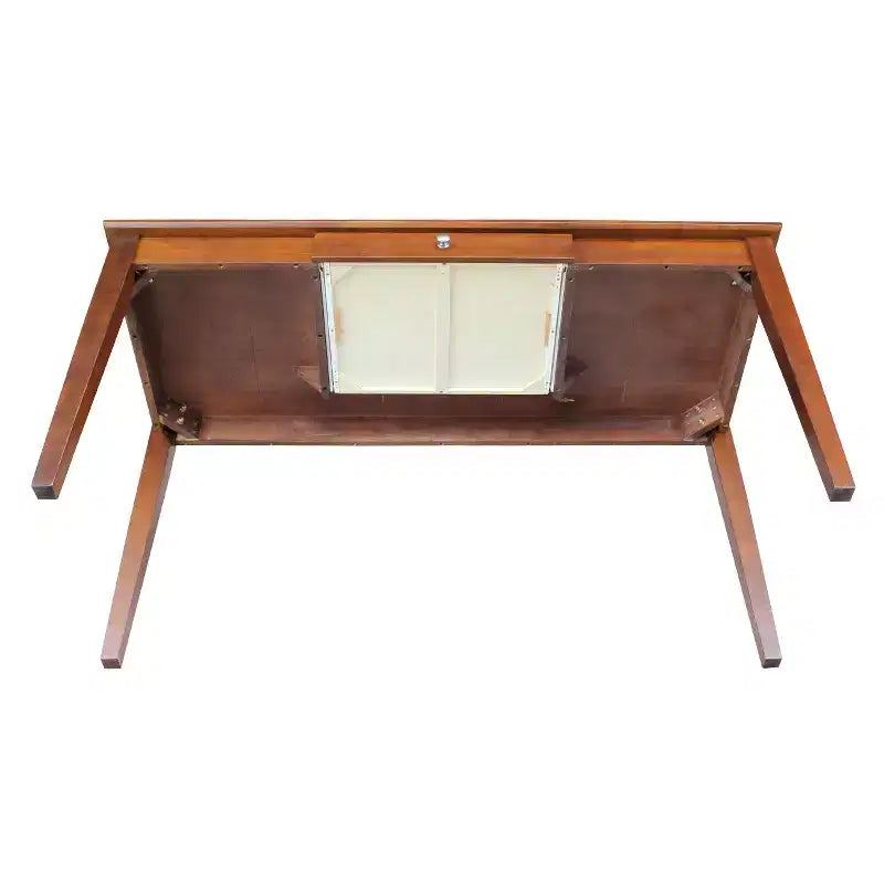 Writing Desk with 1 Drawer, Hardwood Frame, 60"W x 26"D x 30"H, Holds up to 100 lbs