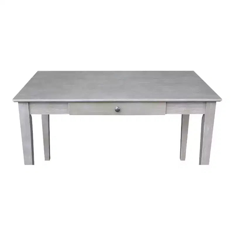 Writing Desk with 1 Drawer, Hardwood Frame, 48"W x 26"D x 30"H, Holds up to 100 lbs