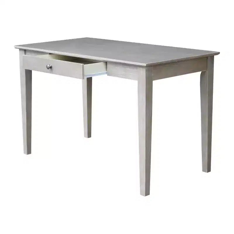 Writing Desk with 1 Drawer, Hardwood Frame, 48"W x 26"D x 30"H, Holds up to 100 lbs