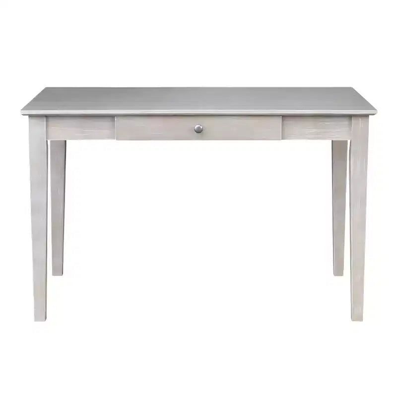 Writing Desk with 1 Drawer, Hardwood Frame, 48"W x 26"D x 30"H, Holds up to 100 lbs