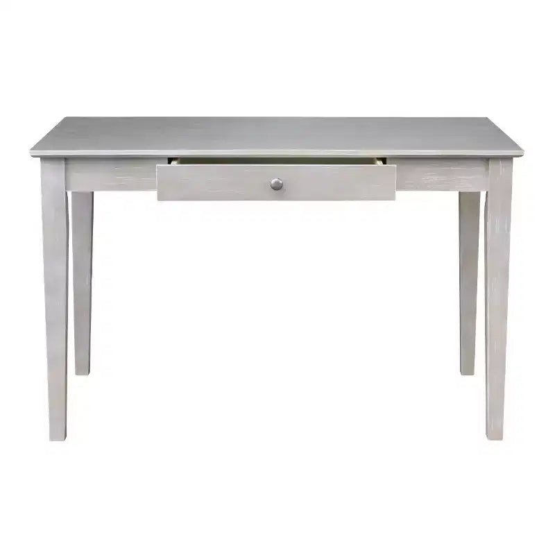 Writing Desk with 1 Drawer, Hardwood Frame, 48"W x 26"D x 30"H, Holds up to 100 lbs