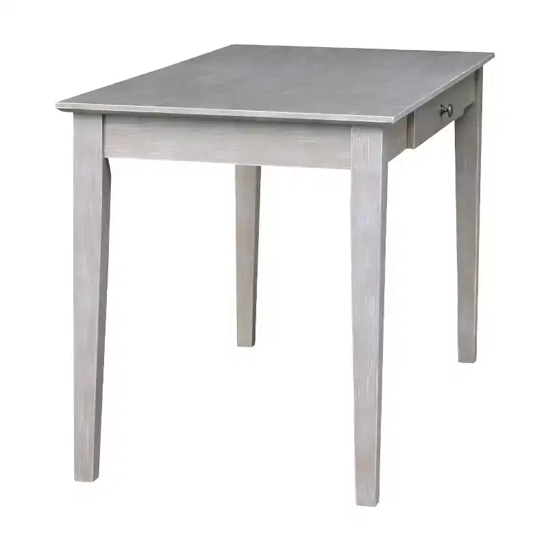 Writing Desk with 1 Drawer, Hardwood Frame, 48"W x 26"D x 30"H, Holds up to 100 lbs
