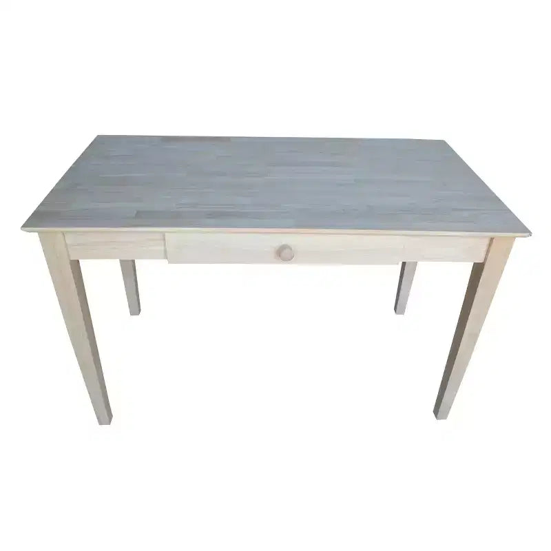 Writing Desk with 1 Drawer, Hardwood Frame, 48"W x 26"D x 30"H, Holds up to 100 lbs